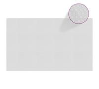 vidaXL Film solaire de piscine flottant PE 260x160 cm Gris