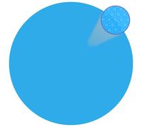 Bâche solaire à bulles - VIDAXL - Film solaire de piscine ronde PE 300 cm - Bleu - Polyéthylène - Carré