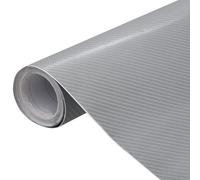 Vidaxl Films 4d De Voiture 2 Pcs Argenté 100x150 Cm
