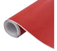 Vidaxl Films 4d De Voiture 2 Pcs Rouge 100x150 Cm