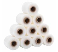 Films étirables 10 pcs transparent 23 μm 10 cm x 300 m