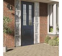 Films pour Fenêtre 2 pcs Dépoli, Films de Protection avec Grattoir, Films Teintés pour Vitre Chambre Bureau, Motif de Fleurs PVC