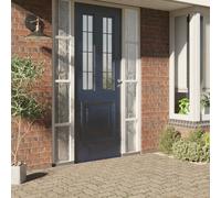 vidaXL Films pour fenêtre 4 pcs dépoli motif de bambou PVC