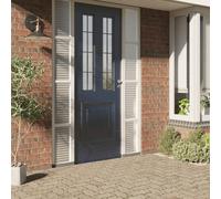 vidaXL Films pour fenêtre dépoli design à rayures PVC