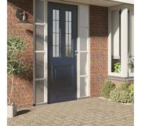 vidaXL Films pour fenêtre dépoli transparent gris PVC