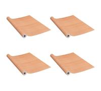vidaXL Films pour meubles autocollants 2 pcs. Chêne japonais 500x90 cm PVC