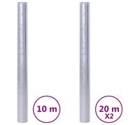 vidaXL Films pour vitres 3 pcs. Mat 3D Motif arc-en-ciel PVC