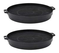 vidaXL Filtres à charbon pour hotte de cuisine 2 pcs 210 mm