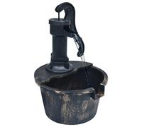 vidaXL Fontaine de Jardin avec Pompe Fontaine Ornementale Fontaine Décorative Extérieur Arrière-cour Durable Robuste 48231