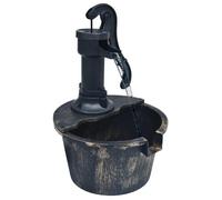 vidaXL Fontaine de Jardin avec Pompe Fontaine Ornementale Fontaine Décorative Extérieur Arrière-cour Durable Robuste 48231