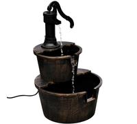 Vidaxl Fontaine Design De Pompe De Puits Multicolore