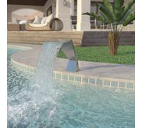 Vidaxl Fontaine D'étang Acier Inoxydable 64 X 30 X 52 Cm Argenté