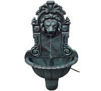 vidaXL Fontaine murale Design de tête de lion