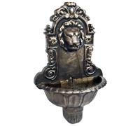 Vidaxl Fontaine Murale Design De Tête De Lion Bronze