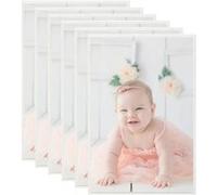 vidaXL Collage de cadres photo 5pcs au mur table Argenté 59,4x84cm MDF