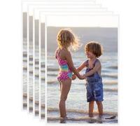 vidaXL Collage de cadres photo 5 pcs de mur table Blanc 70x90 cm MDF