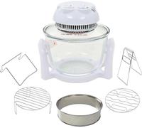 vidaXL Four à convection halogène avec anneau d'extension 800 W 10 L