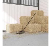 Vidaxl Fourche Avec 18 Dents Noir Acier