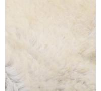 vidaXL Fourrure de mouton Crème (60-70)x(90-100) cm
