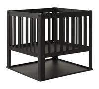 vidaXL Vuurplaats 40x40x40 cm staal315088 Noir G