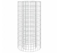 Vidaxl Foyer En Gabion Ø 50 Cm Fer Galvanisé