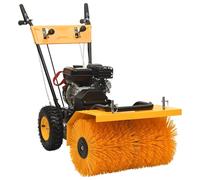 vidaXL Fraiseuse à neige et balayeuse 2 en 1 à essence 6,5 CV