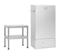 Fumoir à four à barbecue avec table acier galvanisé