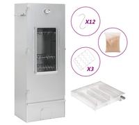 vidaXL Fumoir à four à BBQ générateur de fumée froide acier galvanisé