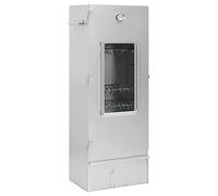 vidaXL Fumoir à Four à BBQ Générateur de Fumée Froide, Fumoir à Four à Barbecue avec avec Copeaux, Fumoir à Viande Extérieur, Acier Galvanisé