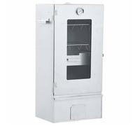 vidaXL Fumoir de four à BBQ 44,5x29x83 cm avec 1 kg de copeaux de bois