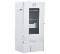 vidaXL Fumoir de Four à BBQ avec 1 kg de Copeaux de Bois Barbecue Gril d'Extérieur Gril de Cuisson Arrière-Cour Durable 44,5x29x83 cm