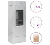 vidaXL Fumoir pour four à barbecue avec copeaux de bois 44,5x29x110 cm
