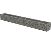 vidaXL Gabion haut-plateau Acier galvanisé 450×50×50 cm