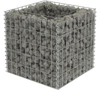 vidaXL Gabion haut-plateau Acier galvanisé 50×50×50 cm