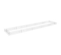 vidaXL Lit surélevé à gabion Acier galvanisé 500x100x20 cm