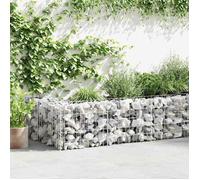 vidaXL Gabion Jardinière Parterre Surélevé Acier 300x30x50 cm Panier à Pierres 142538
