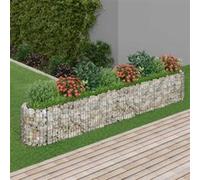 vidaXL Gabion plantenbak verhoogd 330x50x50 cm gegalvaniseerd ijzer152027 G