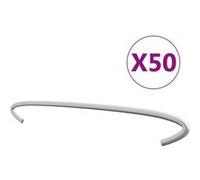 Gabionhaken 50 st 30 cm gegalvaniseerd staal145621