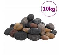 Vidaxl Galets Polis 10 Kg Multicolores 5-8 Cm