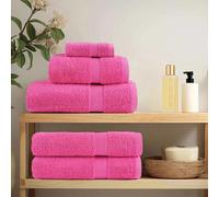 Vidaxl Gants De Toilette 10 Pcs Rose Coton