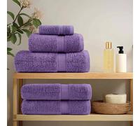 Vidaxl Gants De Toilette 10 Pcs Violet Coton
