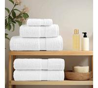 Vidaxl Gants De Toilette 2 Pcs Blanc Coton