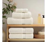 vidaXL Gants de toilette 4 pcs Crème 15 x 21 cm Coton