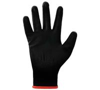 vidaXL Gants de Travail 12 pcs Noir 7 / S Polyester