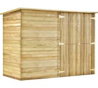 vidaXL Garage à vélos 232x110x170 cm Bois de pin imprégné