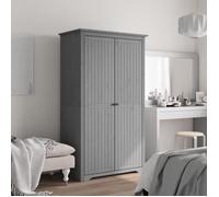 vidaXL Armoire BODO Gris 99x53,5x173 cm Pin massif