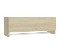 Vidaxl Garde-Robe Chêne Sonoma 100x32,5x35 Cm Bois D'ingénierie Multicolore