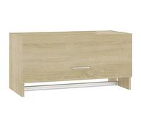 Vidaxl Garde-Robe Chêne Sonoma 70x32,5x35 Cm Bois D'ingénierie Multicolore