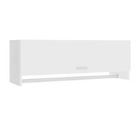 vidaXL Garde-robe Blanc 100x32,5x35 cm Aggloméré 35 cm