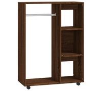 vidaXL Garde-Robe Armoire Organisateur de Maison Meuble de Rangement Chambre à Coucher Intérieur Chêne Marron 80x40x110 cm Bois d'Ingénierie